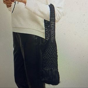 Anthropologie Crocheted Bag